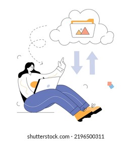 A flat illustration of business analysis 