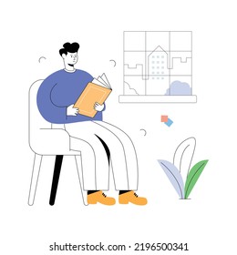 A flat illustration of business analysis 
