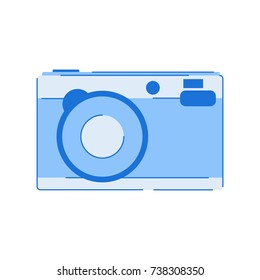Flat Illustration of Camera