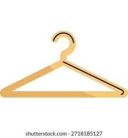 Design de Gancho de Roupa de Ilustração Plana
