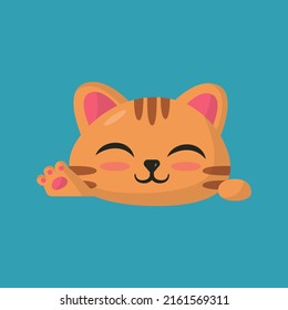 Gato naranja plano de iluminación