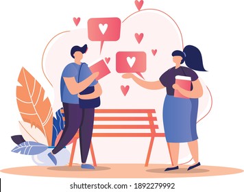 flat illustration design for your decoration or presentation