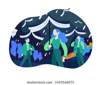 flat illustration for distance education, consulting, training, courses, learn, student life. Modern vector illustration concepts for website and mobile website development