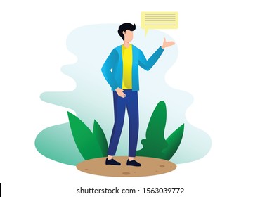 flat illustration graphic design concept adobe illustrator