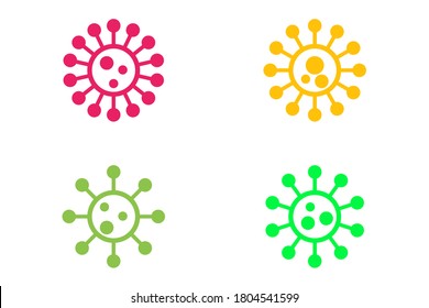 Flat illustration for icon, background, wallpaper and template during covid 19 pandemic 