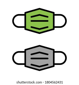 Flat illustration for icon, logo and templete during covid 19 pandemic