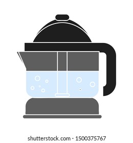 flat illustration of juicer vector icon. kitchenware sign symbol