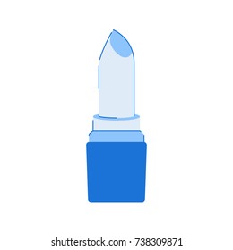 Flat Illustration of Lipstick