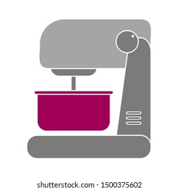 flat illustration of new mixer vector icon. cooking sign symbol