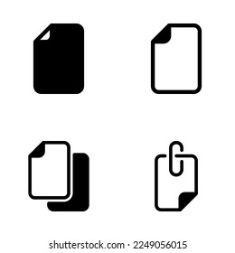 Flat illustration on a theme file