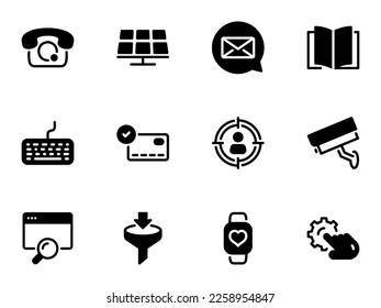 Flat illustration on a theme modern technology and lifestyle