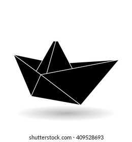 Flat illustration of  Origami design 