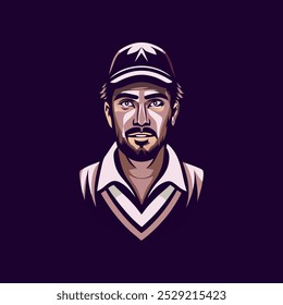 Una ilustración plana del personaje del jugador