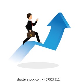 Flat illustration of profit design , editable vector