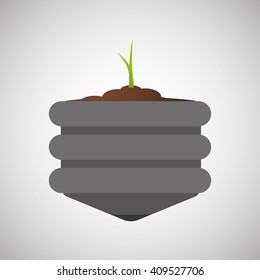 Flat illustration of profit design , editable vector
