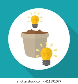 Flat illustration of profit design , editable vector