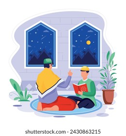 Here�s a flat illustration of quran class