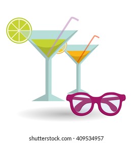 Flat illustration of travel design 