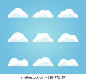 Flat illustration tree and plant