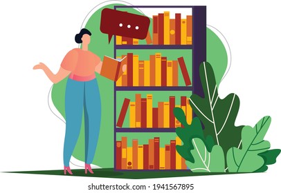 flat illustration vector for presentation