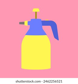 Ilustración plana Vector de pulverizador de agua. 