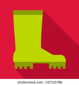 Flat illustration of waders vector icon for web