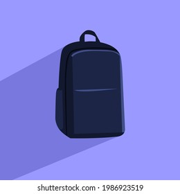 Flat ilustration of bag,include editable file