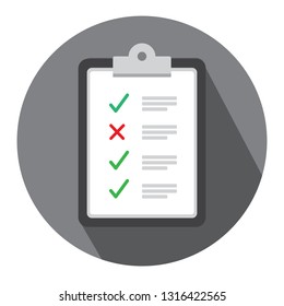 flat image markings on paper. vector graphics.