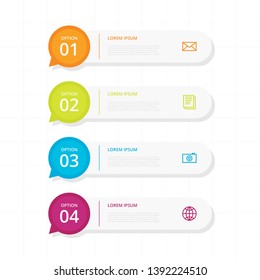 FLAT INFOGRAPHIC BANNERS DESIGN VECTOR