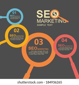 flat infographic bussiness