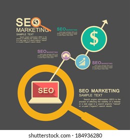 flat infographic bussiness