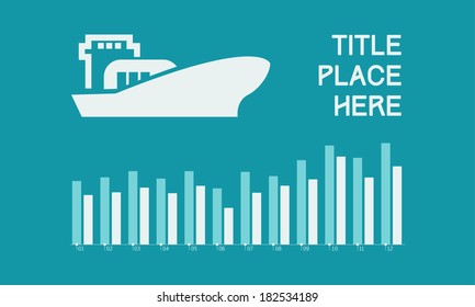 Flat Infographic Elements. Vector Illustration EPS 10.