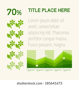 Flat Infographic Elements. Vector Illustration EPS 10.