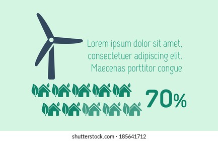 Flat Infographic Elements. Vector Illustration EPS 10.