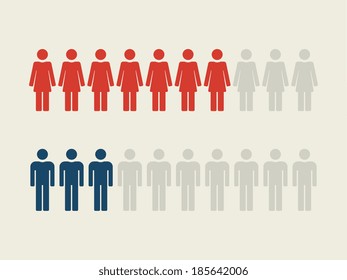 Flat Infographic Elements. Vector Illustration EPS 10.