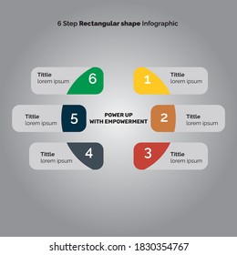 Flat infographic Survey Power Point Presentation design template Free Vector