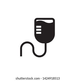 flat infuse icon symbol sign, logo template, vector, eps 10