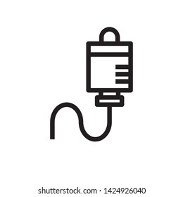 flat infuse icon symbol sign, logo template, vector, eps 10