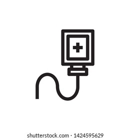 flat infuse symbol sign, logo template, vector, eps 10