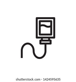 flat infuse symbol sign, logo template, vector, eps 10