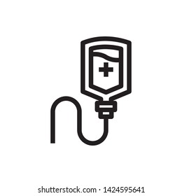 flat infuse symbol sign, logo template, vector, eps 10