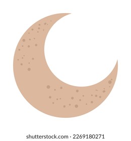 flat islam moon over white