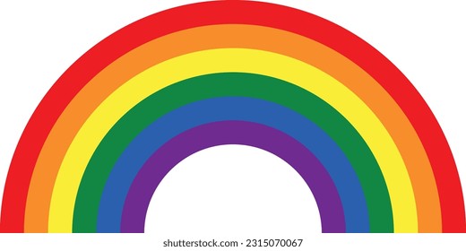 Flat isolated LGBT pride. Cartoon lgbt illustration vector.