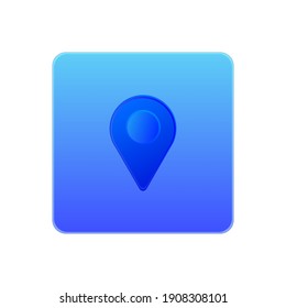 flat, isolated and trendy style maps logos. Maps logo background for your website design logo, app, UI. Vector icon illustration, EPS10.
