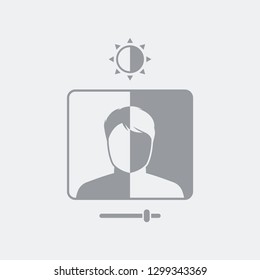 Flat and isolated vector illustration icon with minimal and modern design
