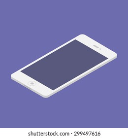 Flat Isometric  Infographic Phone 