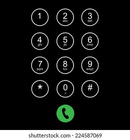 11,201 Phone keypad icon Images, Stock Photos & Vectors | Shutterstock