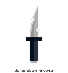 Flat knife icon