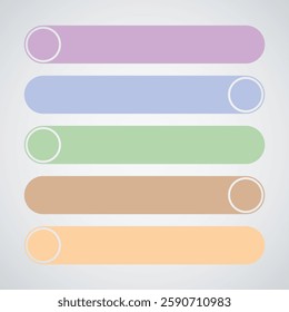 flat label design template best for infographic template