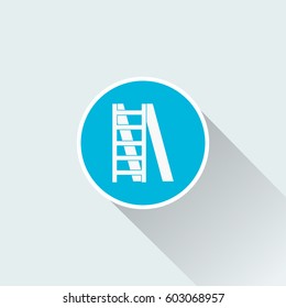 flat ladder icon